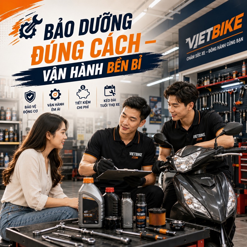 Bảo dưỡng đúng cách, vận hành bền bỉ